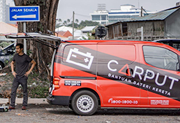 Convenient Battery Delivery & Roadside Assistance App in Malaysia