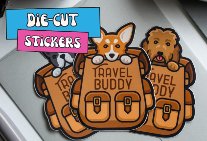 What are Die-Cut Stickers?