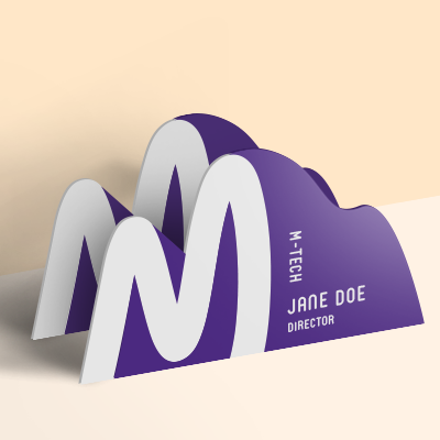 Die Cut Business Cards