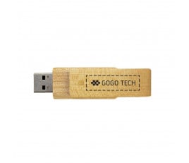 Wooden USB Flash Drive With Wooden Swing