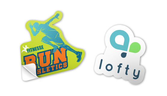 custom printing services for Die Cut Stickers