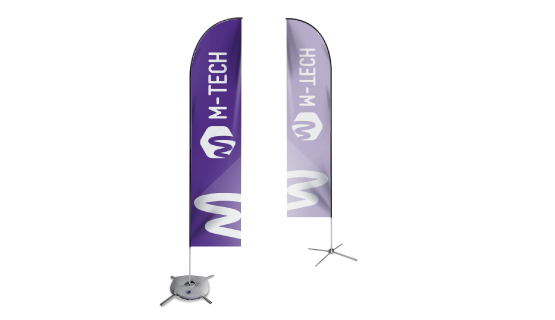 custom printing services for Beach Flags