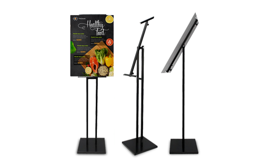 custom printing services for Adjustable Poster Stand