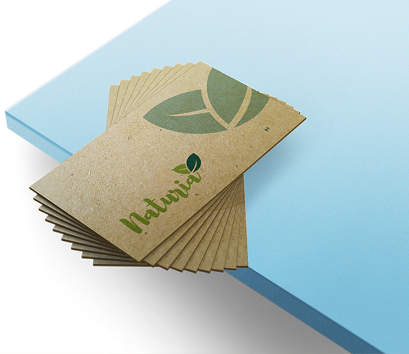custom printing services for Recycled Business Cards