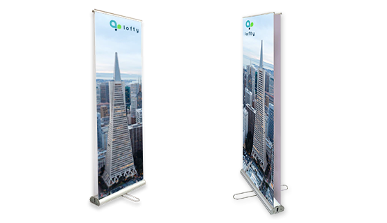 custom printing services for Double Sided Roll-Ups