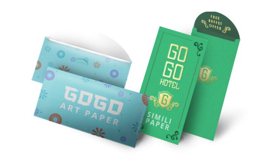custom printing services for Customized Money Packets