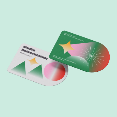 Die Cut Business Cards
