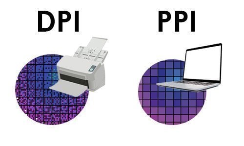 Difference between DPI and PPI