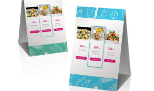 print table tents online free and fast delivery gogoprint