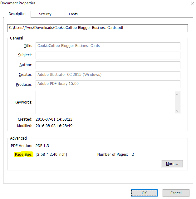 How to Check Dimensions of a PDF File