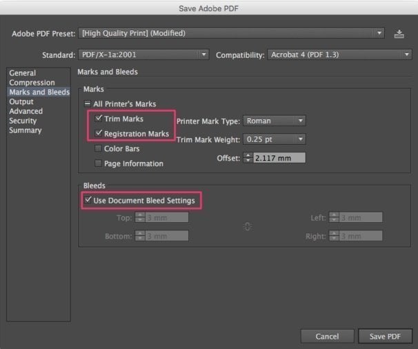 photoshop save as pdf x1a